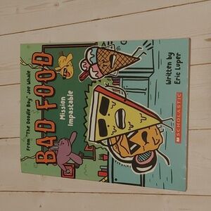 3/$13 Bad Food Mission Impastable By Eric Luper Children Kids Novel Chapter Book
